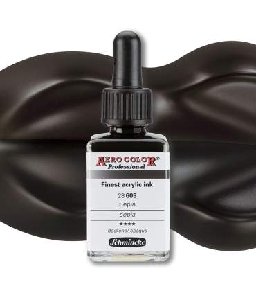 de 36 standaardkleuren Aero Color van Schmincke 28ml