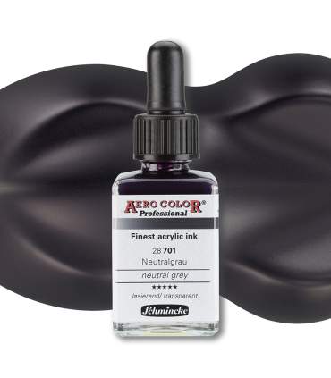 de 36 standaardkleuren Aero Color van Schmincke 28ml