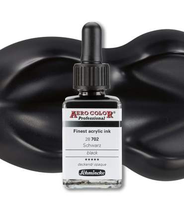 de 36 standaardkleuren Aero Color van Schmincke 28ml
