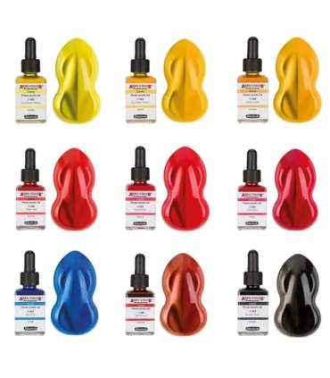 De Candy Schmincke : 9 ultrafijne en intense Aero Color-inkten