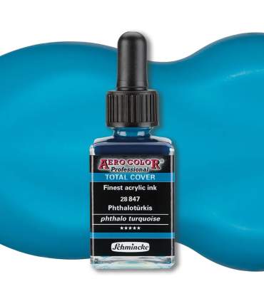 De 12 ondoorzichtige kleuren Total Cover AERO COLOR Professional