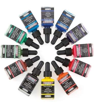 De 12 ondoorzichtige kleuren Total Cover AERO COLOR Professional