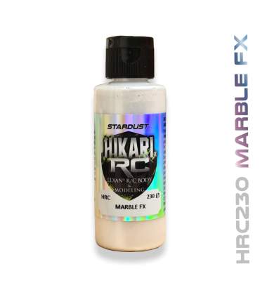 HRC200 - Gemetalliseerde en parelmoer verven voor RC modelbouw op lexan HIKARI R/C