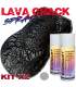 Verf met crackle effect in kit van 2 spuitbussen van 400 ml LavaCrack