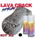 Verf met crackle effect in kit van 2 spuitbussen van 400 ml LavaCrack