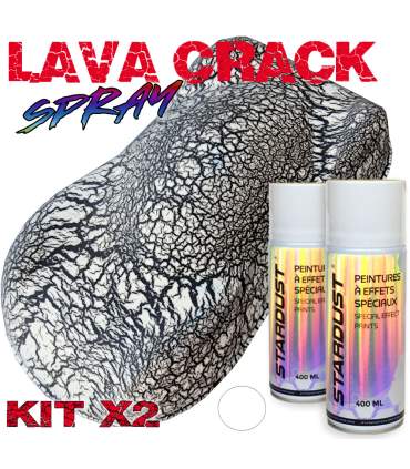 crackle verf in Spray – effect Lava Crack® kit 2-producten