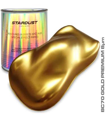 Kit voor tuning - Metallic verven + GOLDEN GOLD - GEBRUIND - KOPER - ALUMINIUM