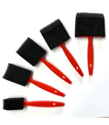 Schuimborstel voor creatieve hobby's