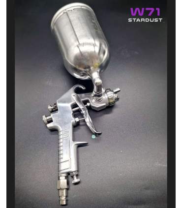 W71 verfpistool met 360° draaibare beker