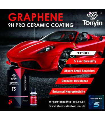 Tonyin nano-keramische bescherming GRAPHENE 9H Pro T5