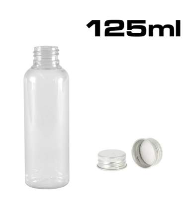 Plastic blikjes en flessen van 50 ml tot 1 liter
