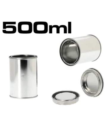 Metalen verfpotten van 125ml tot 5L