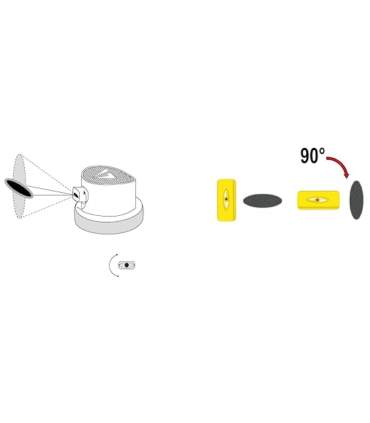 Vervangende spuitdoppen voor spuitbussen.