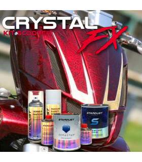 Maak een cristaliseur airbrush kit voor scooters