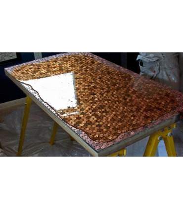 Hoogglanzende snelle epoxyhars GLANS-2329 1,5 kg