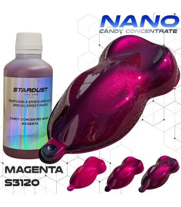 Nano Candy-concentraten voor autolak – 14 UV-bestendige kleuren