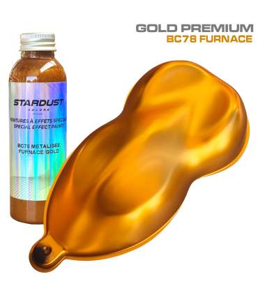 Metallic Verven 125 ml + GOLDEN GOLD - GEBRUIND - KOPER - ALUMINIUM