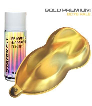 Metallic Verf spuitbus 400ml + GOLDEN GOLD - GEBRUIND - KOPER - ALUMINIUM