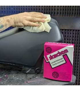 Tampons van ongebleekt katoen voor het afstoffen