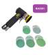 Mini orbitaal pneumatisch schuurmachine 50 mm met mini-schuurschijven