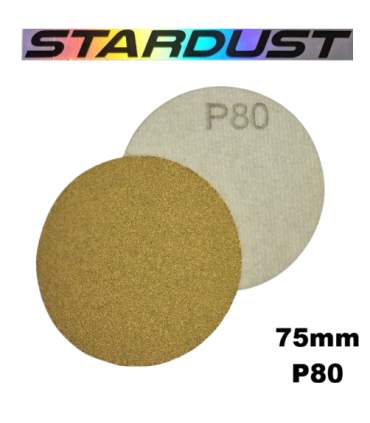 Zelfklevende schuurschijven 75 mm - Korrel P80 tot P500 - per 10 of 50