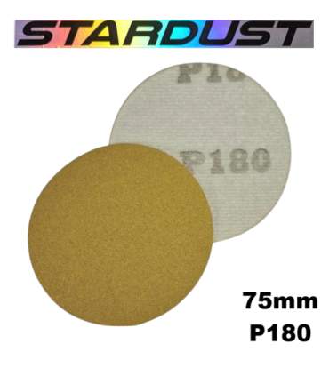 Zelfklevende schuurschijven 75 mm - Korrel P80 tot P500 - per 10 of 50