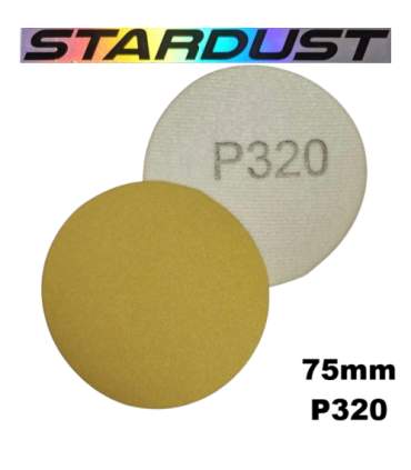 Zelfklevende schuurschijven 75 mm - Korrel P80 tot P500 - per 10 of 50