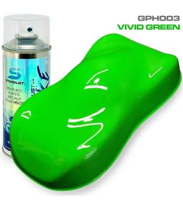 Verf in spuit voor fiets - 67 Grafiek kleuren 400ml - STARDUST BIKE