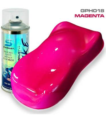 Verf in spuit voor fiets - 67 Grafiek kleuren 400ml - STARDUST BIKE