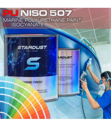 Technische 2K-PU-bootlak zonder isocyanaat, zeer slijtvast – scheepsverf