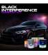 Volledige kit verf voor auto met Black Interferentie effect