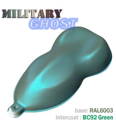 Motorset met MILITARY GHOST-lak - 16 combinaties