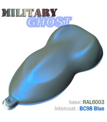 Motorset met MILITARY GHOST-lak - 16 combinaties