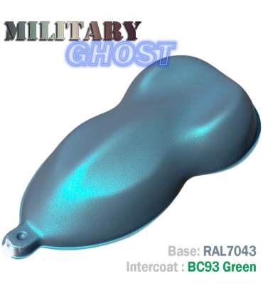 Motorset met MILITARY GHOST-lak - 16 combinaties