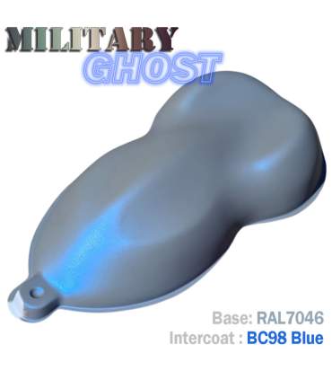 Scooterset met MILITARY GHOST-effect in spuitbussen - 16 varianten