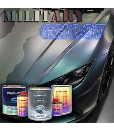 Autolakset MILITARY GHOST-effect - 16 kleurencombinaties