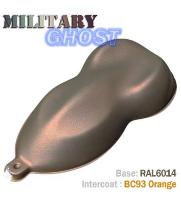 Autolakset MILITARY GHOST-effect - 16 kleurencombinaties
