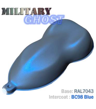 Autolakset MILITARY GHOST-effect - 16 kleurencombinaties