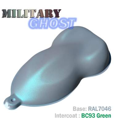 Autolakset MILITARY GHOST-effect - 16 kleurencombinaties