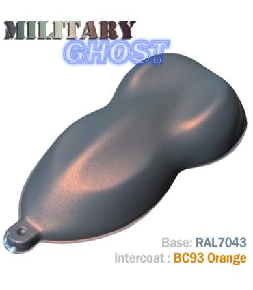 Fietsset met MILITARY GHOST-lak - 16 kleurencombinaties
