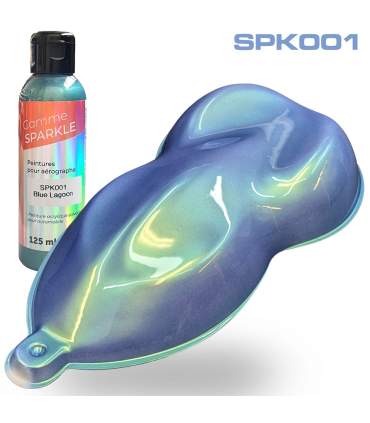 Parelmoeren Airbrush verf 17 kleuren 125ml