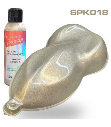 Metallic Airbrush Verven  9 kleuren 125ml - ultrafijne oplossing