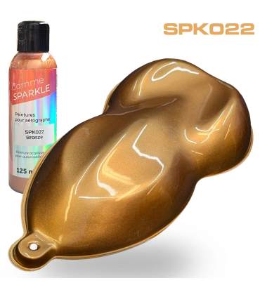Metallic Airbrush Verven  9 kleuren 125ml - ultrafijne oplossing
