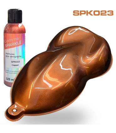 Metallic Airbrush Verven  9 kleuren 125ml - ultrafijne oplossing