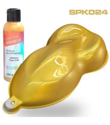 Metallic Airbrush Verven  9 kleuren 125ml - ultrafijne oplossing