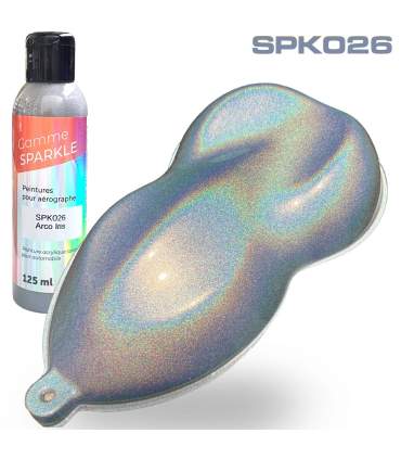 Veelkleurige verf voor Airbrush  7 Kleuren 125ml
