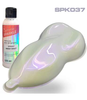 Verven voor airbrush interferenties GHOST – 9 kleuren solventgedragen assortiment SPARKLE