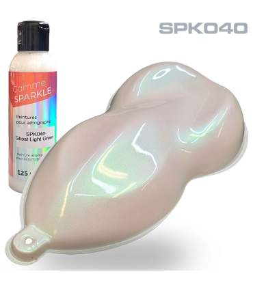 Verven voor airbrush interferenties GHOST – 9 kleuren solventgedragen assortiment SPARKLE