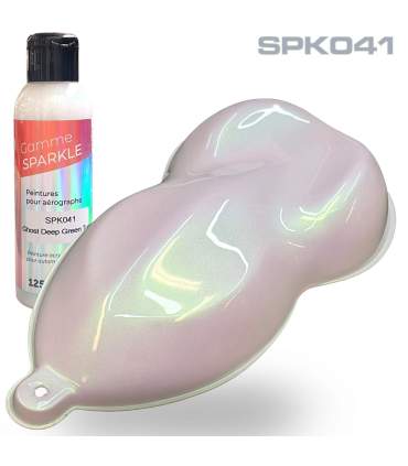 Verven voor airbrush interferenties GHOST – 9 kleuren solventgedragen assortiment SPARKLE