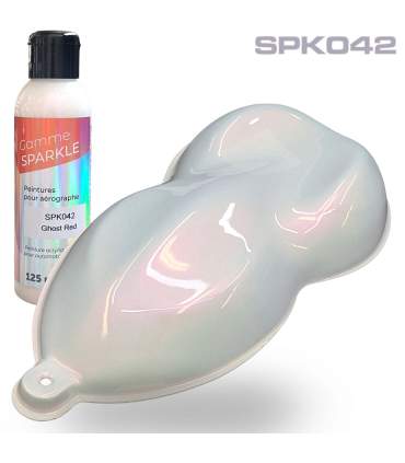 Verven voor airbrush interferenties GHOST – 9 kleuren solventgedragen assortiment SPARKLE